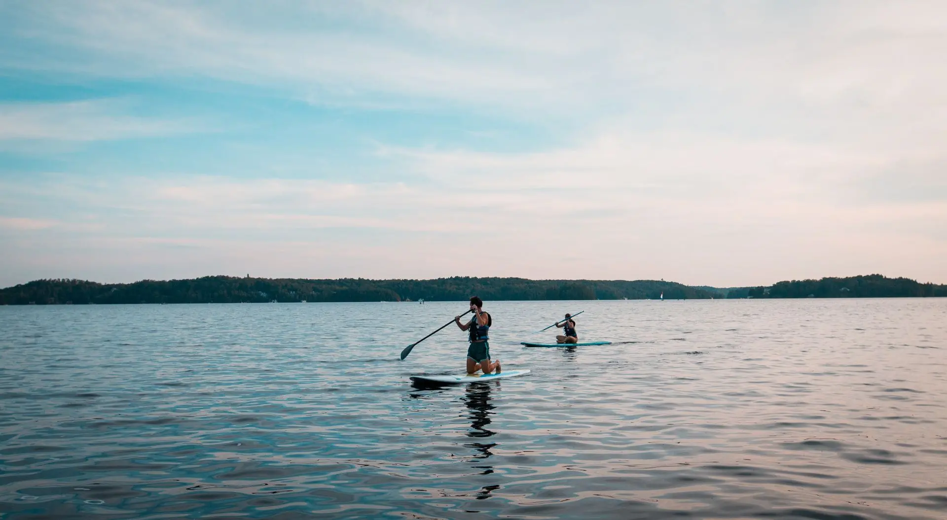 Sup sur le lac de Garde